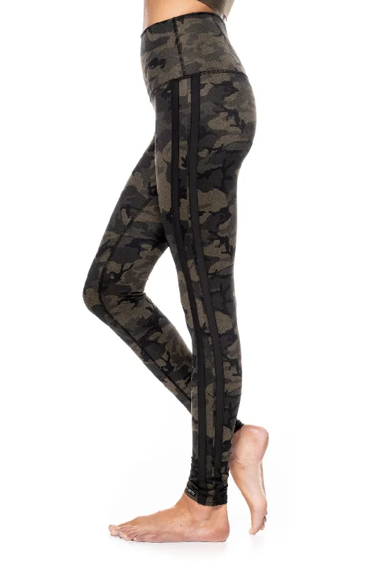 High Rise Retro Racer Camo Leggings