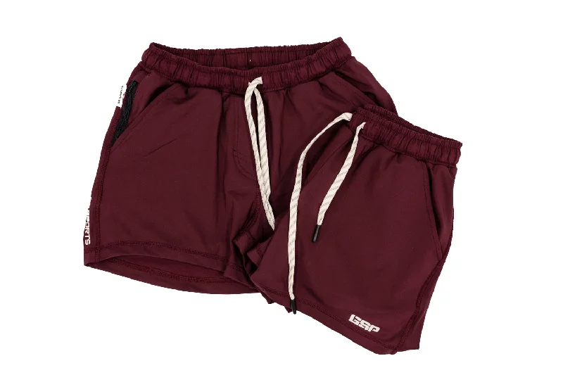 GSP Tech Women’s Shorts - Wine