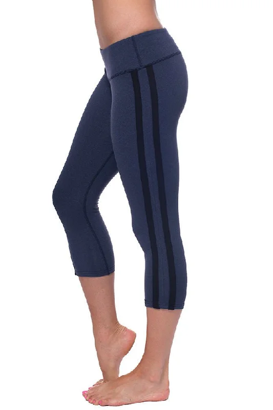 Retro Racer Crop Leggings