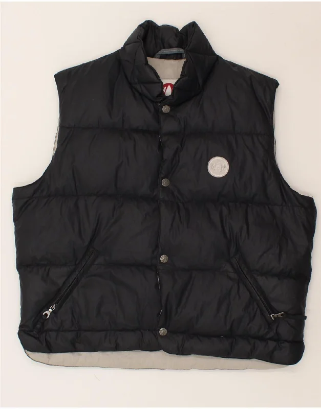 MURPHY & NYE Mens Padded Gilet UK 40 Large Black Nylon