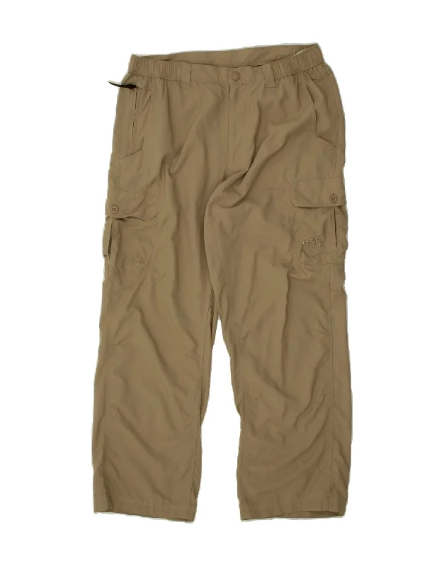 THE NORTH FACE Mens Straight Cargo Trousers Medium W30 L32 Beige Nylon