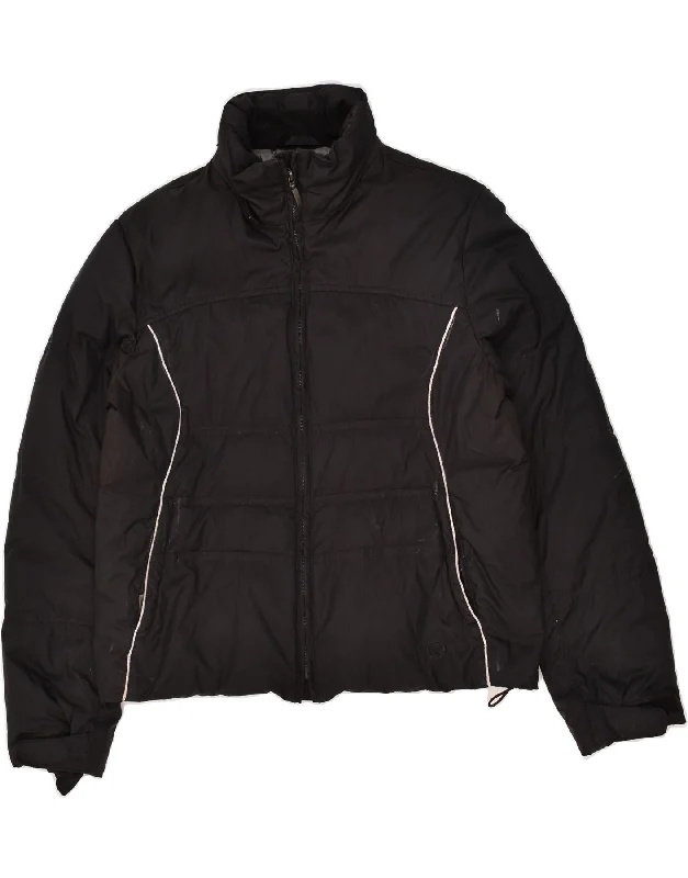 SERGIO TACCHINI Mens Padded Jacket UK 38 Medium Black Polyamide