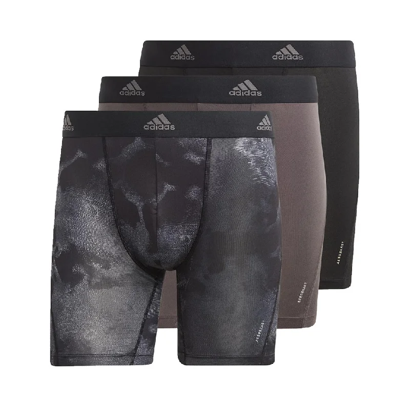 adidas - Men's 3 Pack Active Micro Flex Eco Trunk Briefs (GB7632)