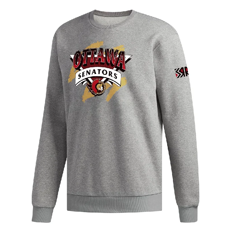 adidas - Men's Ottawa Senators Vintage Crew Sweatshirt (HN6397)