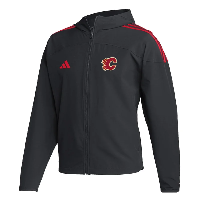 adidas - Men's Calgary Flames LW Full Zip Jacket (HY3097)