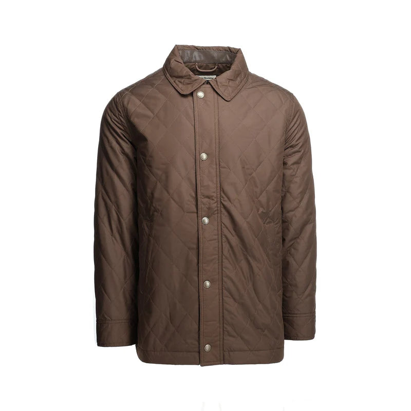 Braddock Quilted Jacket (Rye Brown)