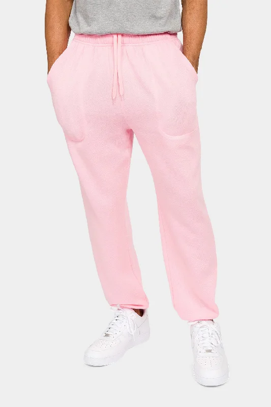 Essential Solid Lightweight Fleece Sweatpants