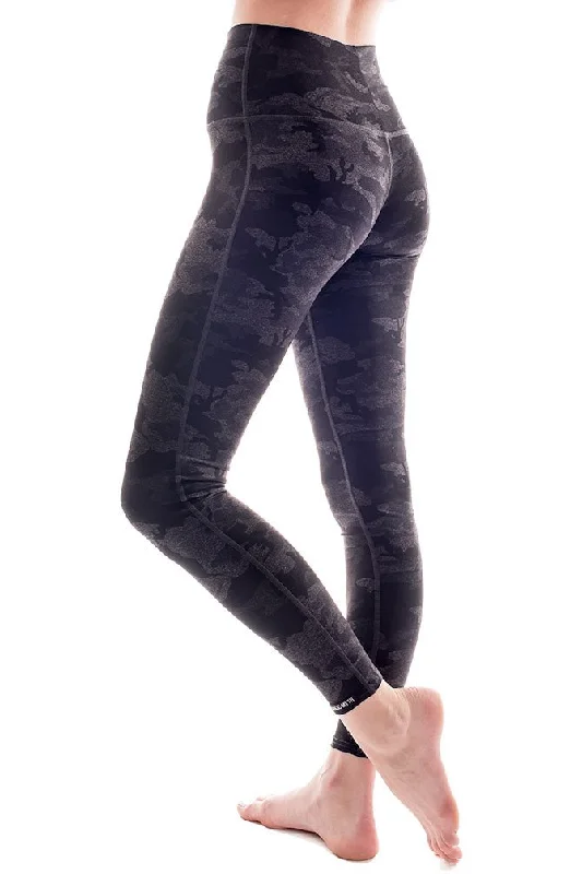 Black Camo Leggings - High Waist Shadow Trooper 2.0