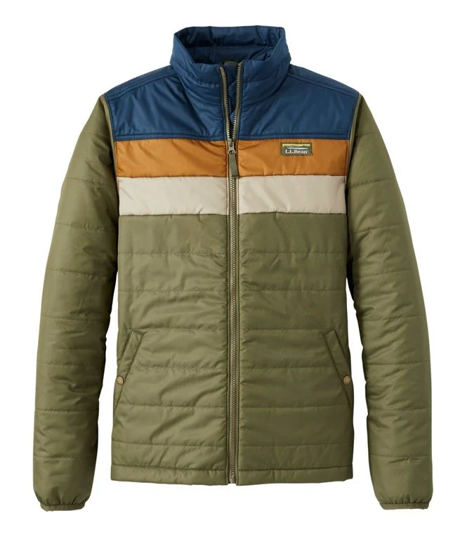 Mountain Classic Puffer Jacket Color Block Men's Regular