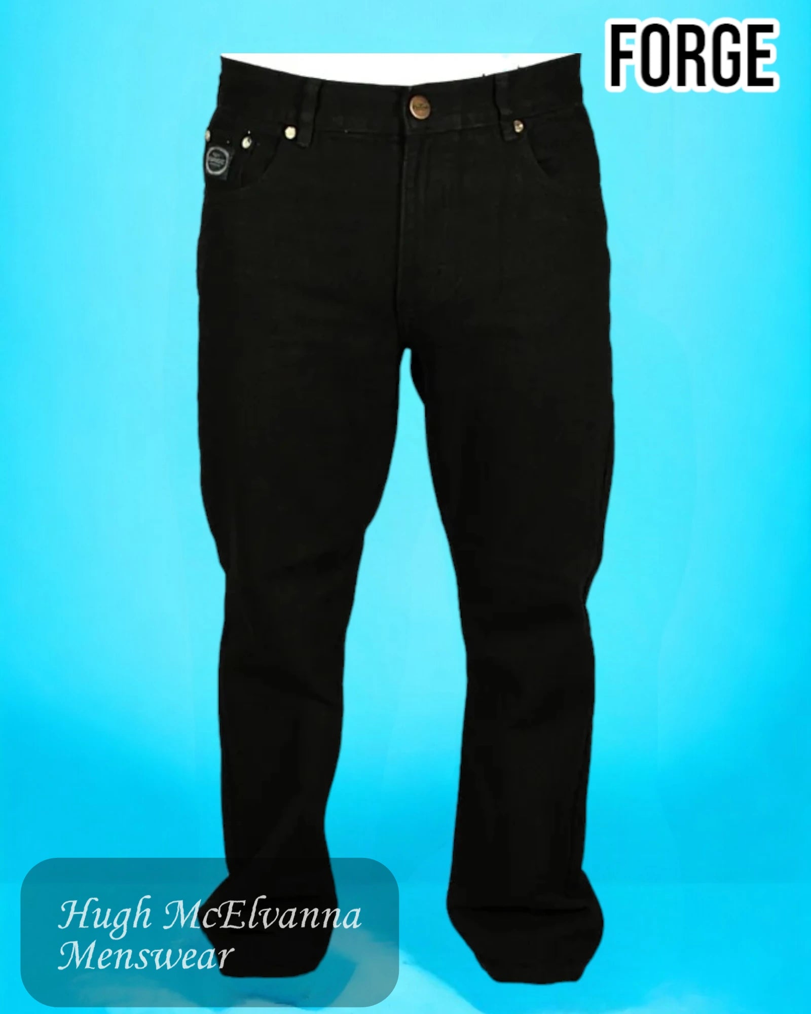 Forge F101 Black Denim Jean