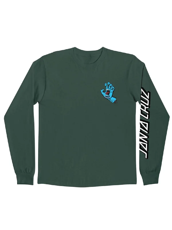 Screaming Hand Long Sleeve T-Shirt