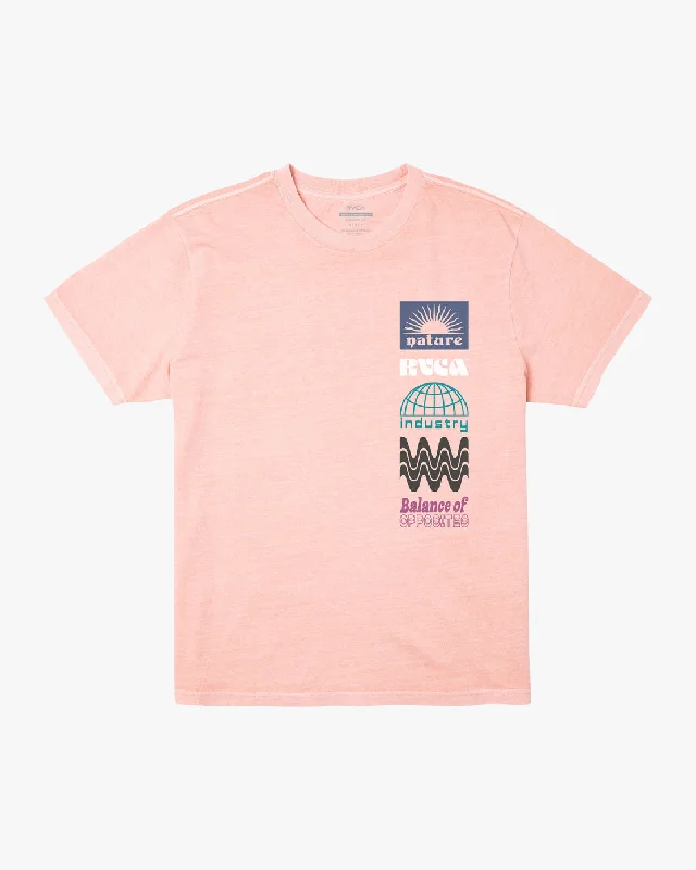 Vibrations Tee - Peach