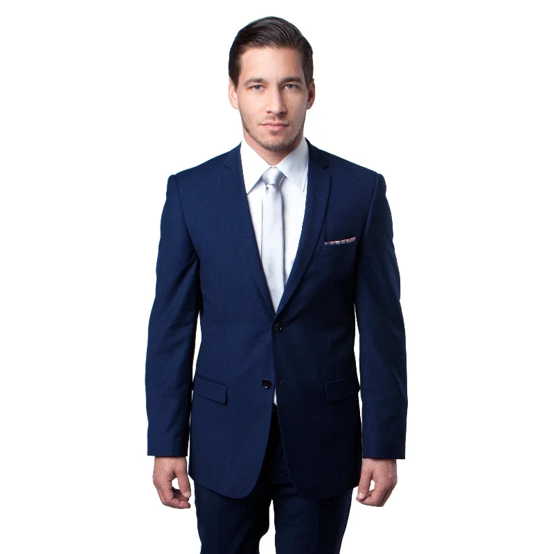 Mens Suit Slim Fit Notch Lapel Suit Set