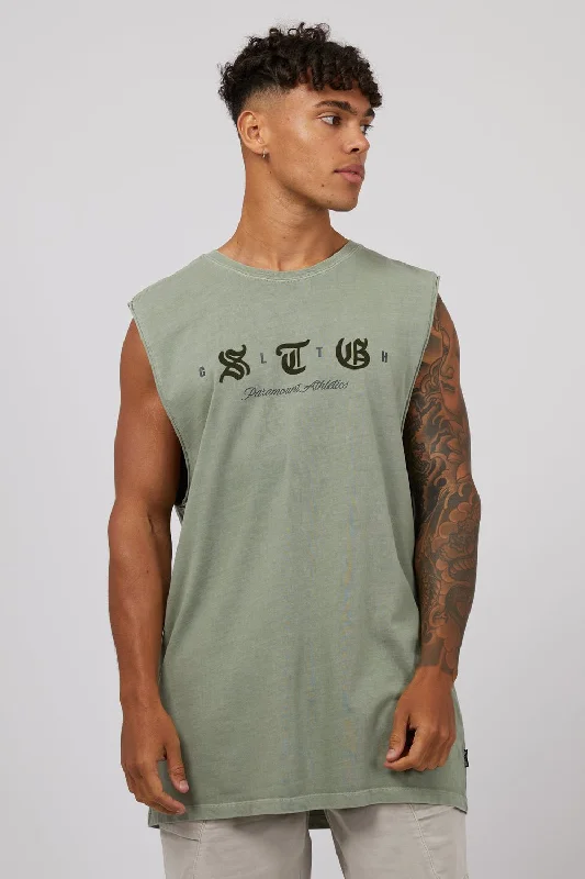 Silhouette Muscle | Fig Green