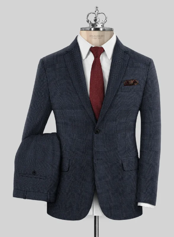 Bristol Classic Blue Checks Suit