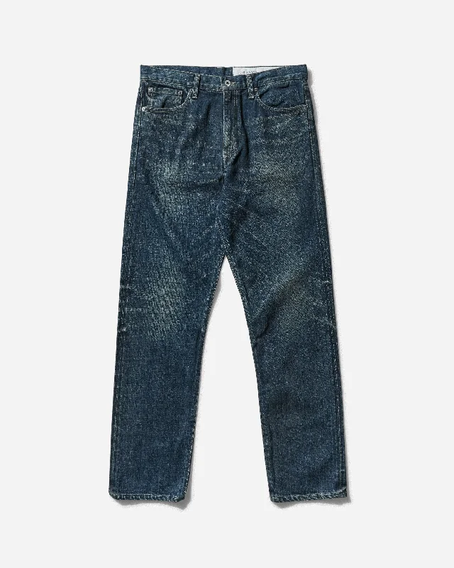 Men's Washed Denim DP Mid Pants Indigo