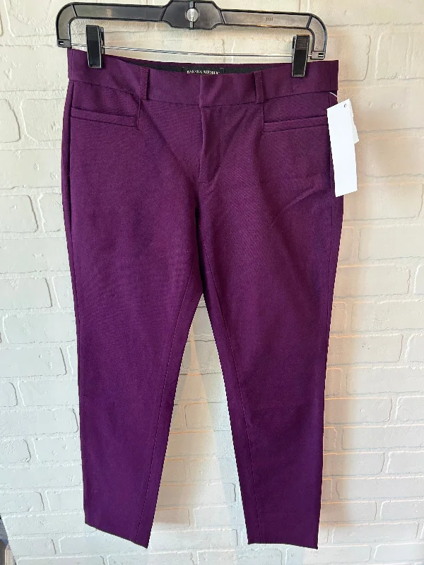 Pants Dress By Banana Republic In Purple, Size: 0