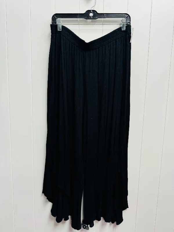 Pants Wide Leg By American Rag In Black, Size: Xl