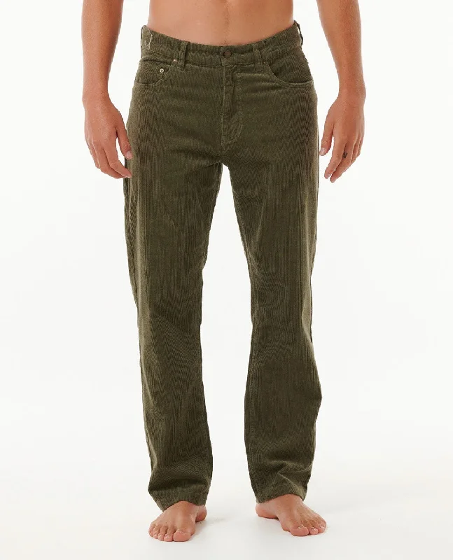 Rip Curl Classic Surf Cord Pants-Dusty Olive