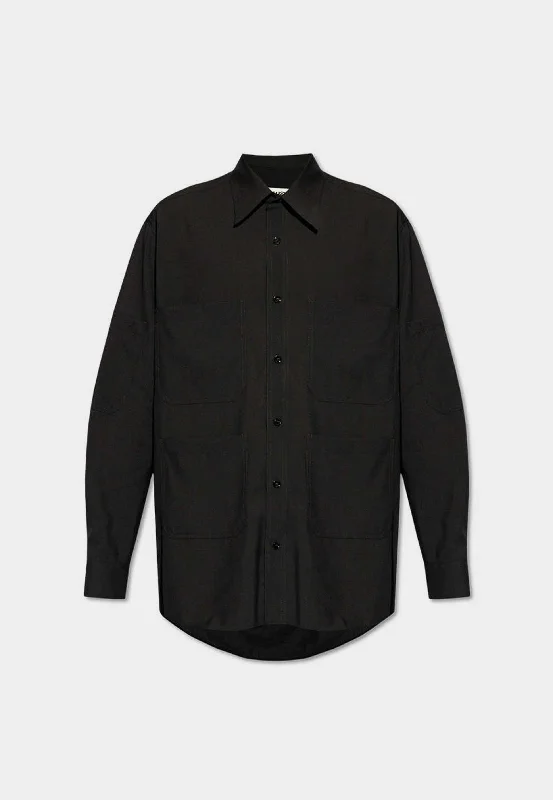 Maison Margiela Long-Sleeved Shirt Black