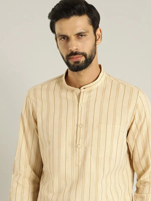 Men Striped Full Sleeve Cotton Shirt